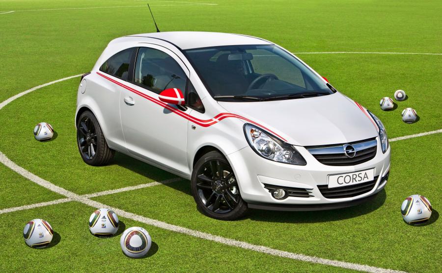 Opel Corsa World Cup Soccer Flag Packs '2010